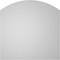 Ekena Millwork Arch Top Surface Mount PVC Gable Vent: Functional, w/ 3-1/2"W x 1"P Standard Frame, 12"W x 12"H GVPAR12X1201SF - alternate 5